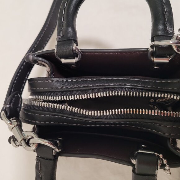 Rogue Bag 12 In Haircalf With Zebra Print - Picture 7 of 11